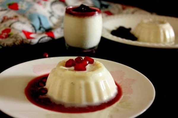 Vanilla bean Panna cotta